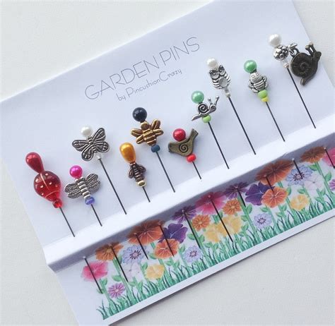 Garden Pins Embellishment Pins Decorative Pins Gift for