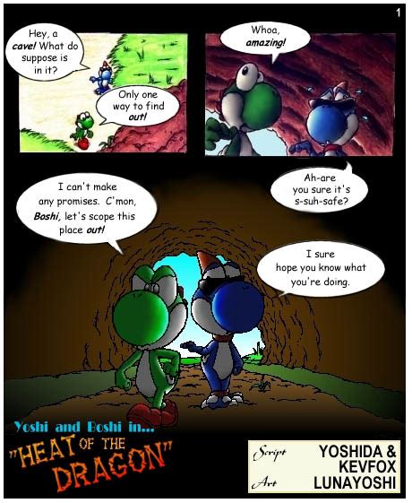 Yoshi Comic: Page 1 by LuLuLunaBuna on DeviantArt