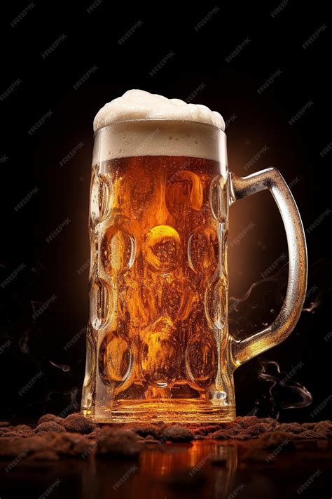 Premium AI Image | draught beer