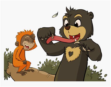 Cartoon Sun Bear , Transparent Cartoons - Cartoon Sunbear, HD Png ...