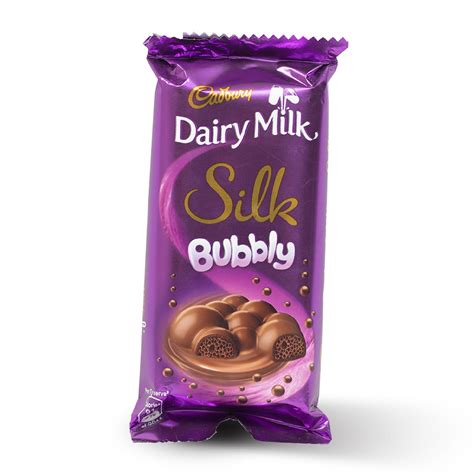 Cadbury Dairy Milk Silk Bubbly Small - Mawola Traders