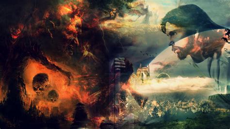 Heaven vs Hell Wallpaper - WallpaperSafari