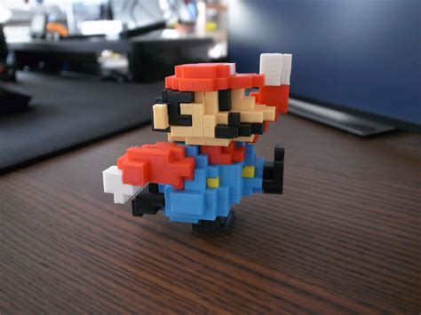 Super Mario 8 Bit Lego Building Bricks Toy 3D-Printed Pixel | Etsy