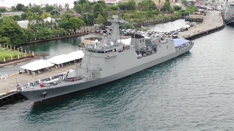 BRP JOSE RIZAL FF-150 FORMALLY ENTERS NAVAL SERVICE - YouTube