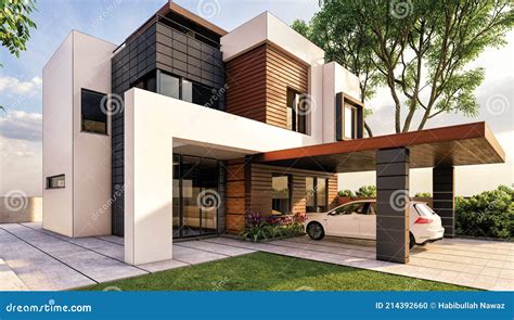 Beautiful Modern House 3D Rendering - Exterior Design Using Lumion â ...