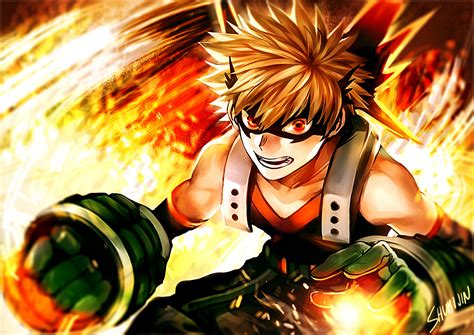 Descubrir 63+ imagen fond d'écran my hero academia bakugo - fr ...