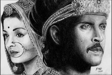 Akbar Drawing, Pencil, Sketch, Colorful, Realistic Art Images | Drawing ...