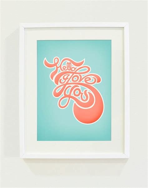 Hello I love you Art Print // 8 x 10 by wickedpaper on Etsy