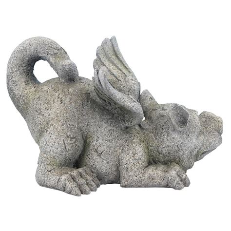 Mischievous Gothic Dragon Statue - LY38021 - Design Toscano