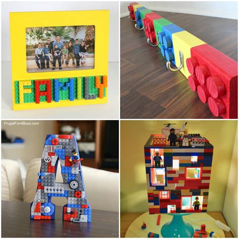 Awesome DIY LEGO Crafts and Room Decor Projects - Frugal Fun For Boys ...