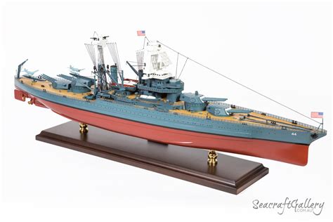 USS California Battleship Model 90cm – Seacraft Gallery