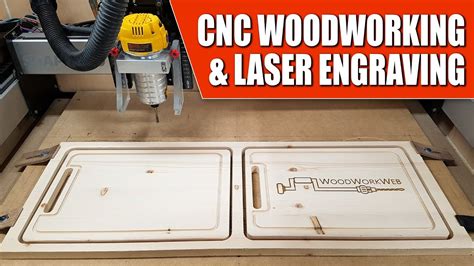 CNC Woodworking & Laser Engraving Machines in the Workshop - CNC LASER