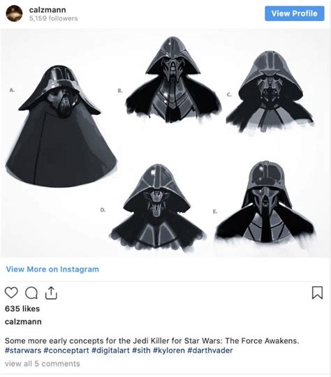 Darth Vader Concept Art