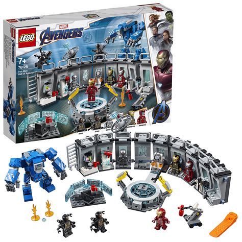 Buy LEGO 76125 Super Heroes Marvel Avengers Iron Man Hall of Armor ...