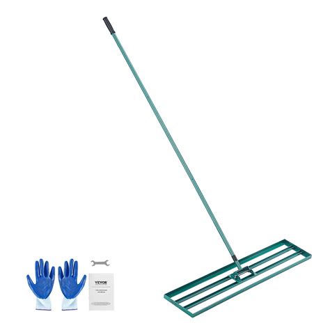 VEVOR Lawn Leveling Rake, 48"x10" Level Lawn Tool, Heavy-duty Lawn ...