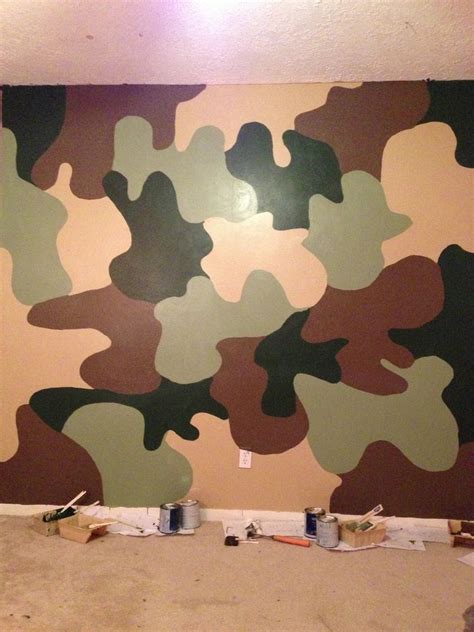 Pin by Adeline Hughes on Home Decorating Do-it-yourself | Camo wall ...