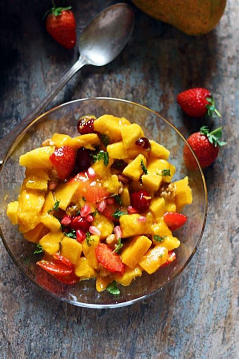 Mango Salad(Refreshing & Easy) | Cook Click N Devour!!!