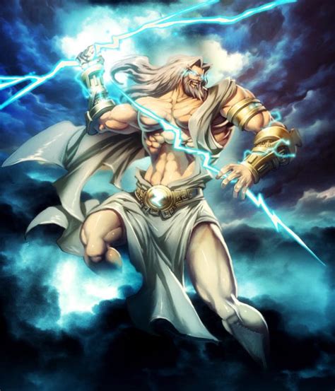 Image - Zeus-king-of-gods-thunder-bolt-greek-mythology-art.jpg | Solcu ...