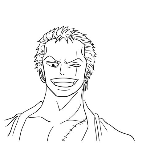 Easy Zoro Luffy Easy Zoro One Piece Drawing - art-puke