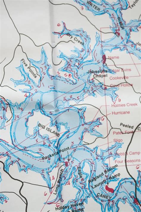 Localwaters Center Hill Lake Maps Boat Ramps