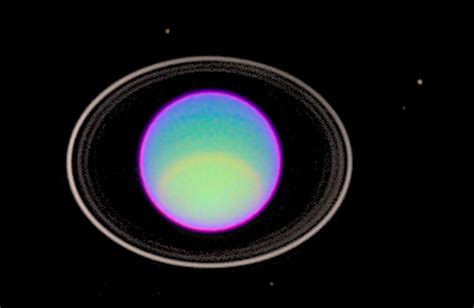 Hazy Layers On Uranus, Hst, Infrared Photograph by Science Source