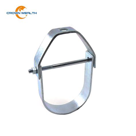 China 1″ Galvanized Steel Clevis Hanger Pipe Clamp factory and ...