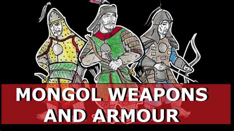 Mongol Weapons and Armour, 1200-1250 - YouTube