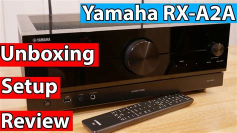 (NEW) Yamaha RX-A2A Unboxing, Setup and Review | 4K120FPS (HDMI 2.1 ...