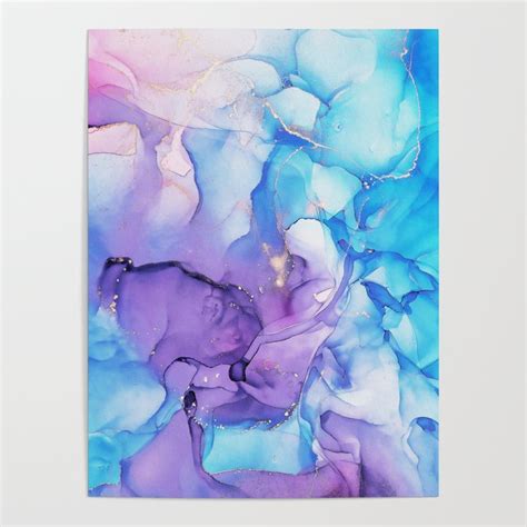 Abstract Painting Poster by Klara Acel | Society6