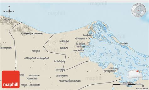 Damietta Egypt Map