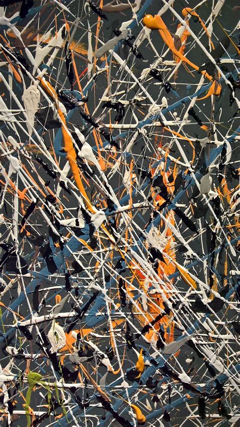 richard witham art: Pollock - drip painting