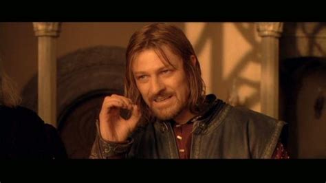 Sean Bean Lord Of The Rings Blank Template - Imgflip