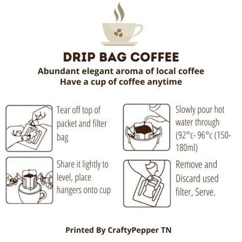 BATANGAS BARAKO ROASTED DRIP COFFEE 10 Sealed Drip Packs in a Box I ...