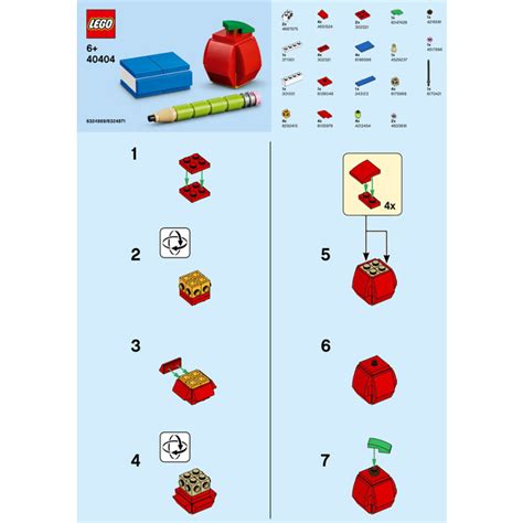 LEGO Teachers Day Set 40404 Instructions | Brick Owl - LEGO Marketplace