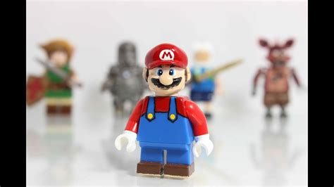 Mario Customs: LEGO Mario Minifigure - YouTube