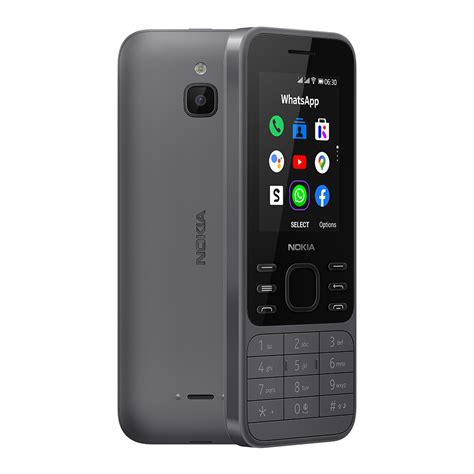 du™ Shop | Personal | Nokia 6300 4G | 512 MB | Charcoal