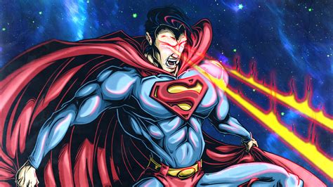 Superman Laser Eye, HD Superheroes, 4k Wallpapers, Images, Backgrounds ...