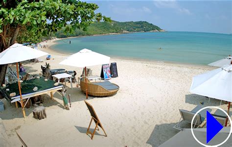 Choeng Mon Beach | Live Webcam View | Koh Samui | Thailand