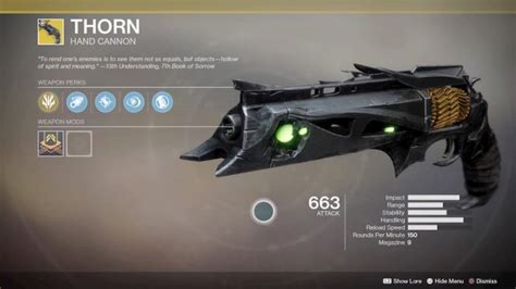 How to Get the Thorn in Destiny 2 – GameSpew