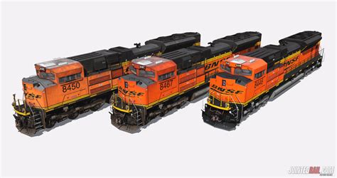 EMD SD70MAC – BNSF 4-Pack – JointedRail.com