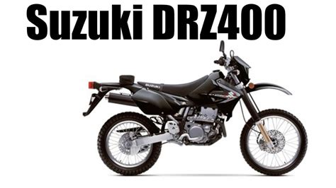 Suzuki DRZ400 Full Review - YouTube