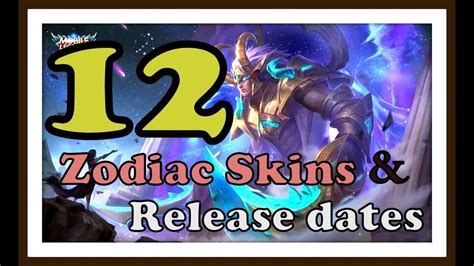 MLBB Zodiac Skins and Release date! - YouTube