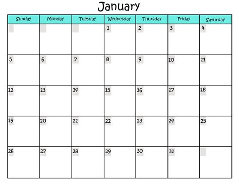 41 SAMPLE PRINTABLE CALENDARS - SamplePrintable2