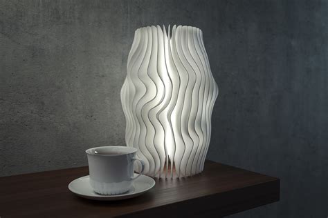 Generative design Wave lamp 5 high quality version 3D model 3D ...