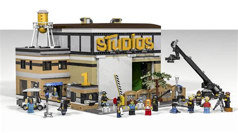 Cinema Studios now on Lego Ideas website Lego Modular, Modular Building ...