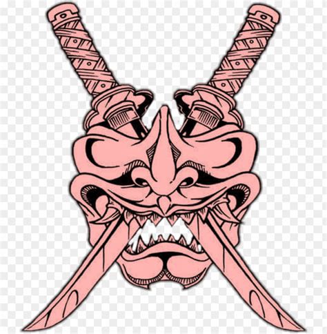 Free download | HD PNG hannya mask oni demon samurai sword tattoo ...