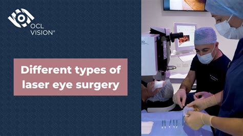 What are the different types of laser eye surgery? - YouTube