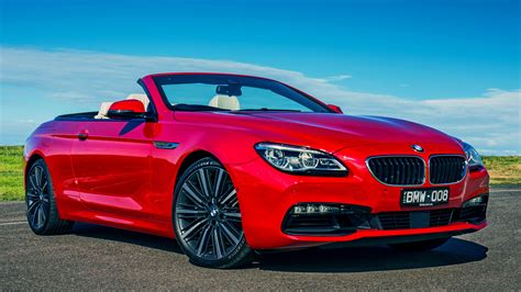 wallpaper bmw, 6-series, 640i, convertible, red HD : Widescreen : High ...