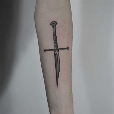 Broken sword tattoo by Berkin Donmez - Tattoogrid.net