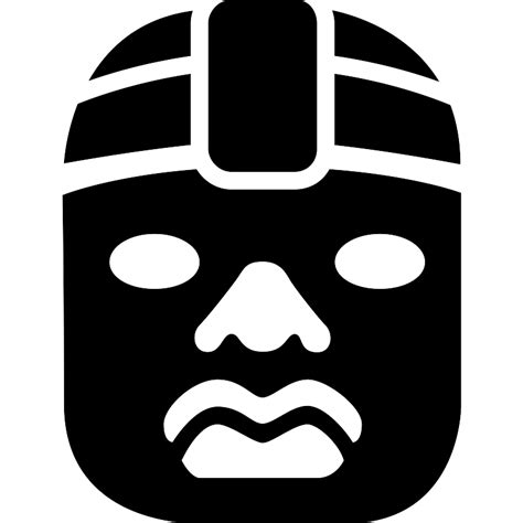 Olmeca Head Of Mexico Vector SVG Icon - SVG Repo